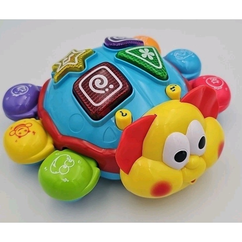 Radom Home Turtle Electric Music Crawling Toy Spanish English Bilingual Tested